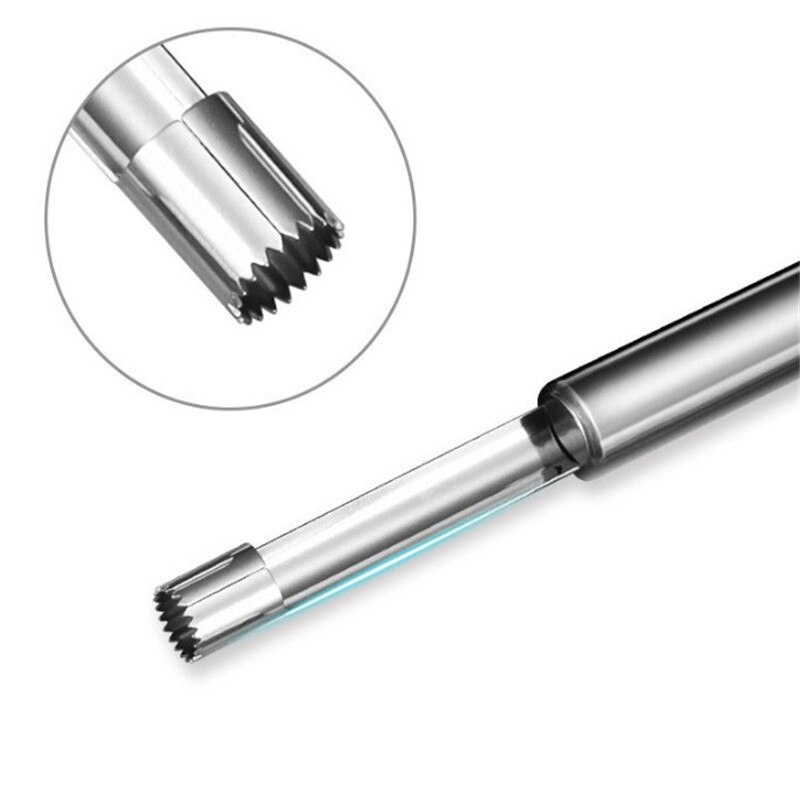 Fruitgereedschap, ontpitverwijderaar, roestvrijstalen keukengereedschap, appelboor, appelsnijder, stalen snijder, groenteschiller