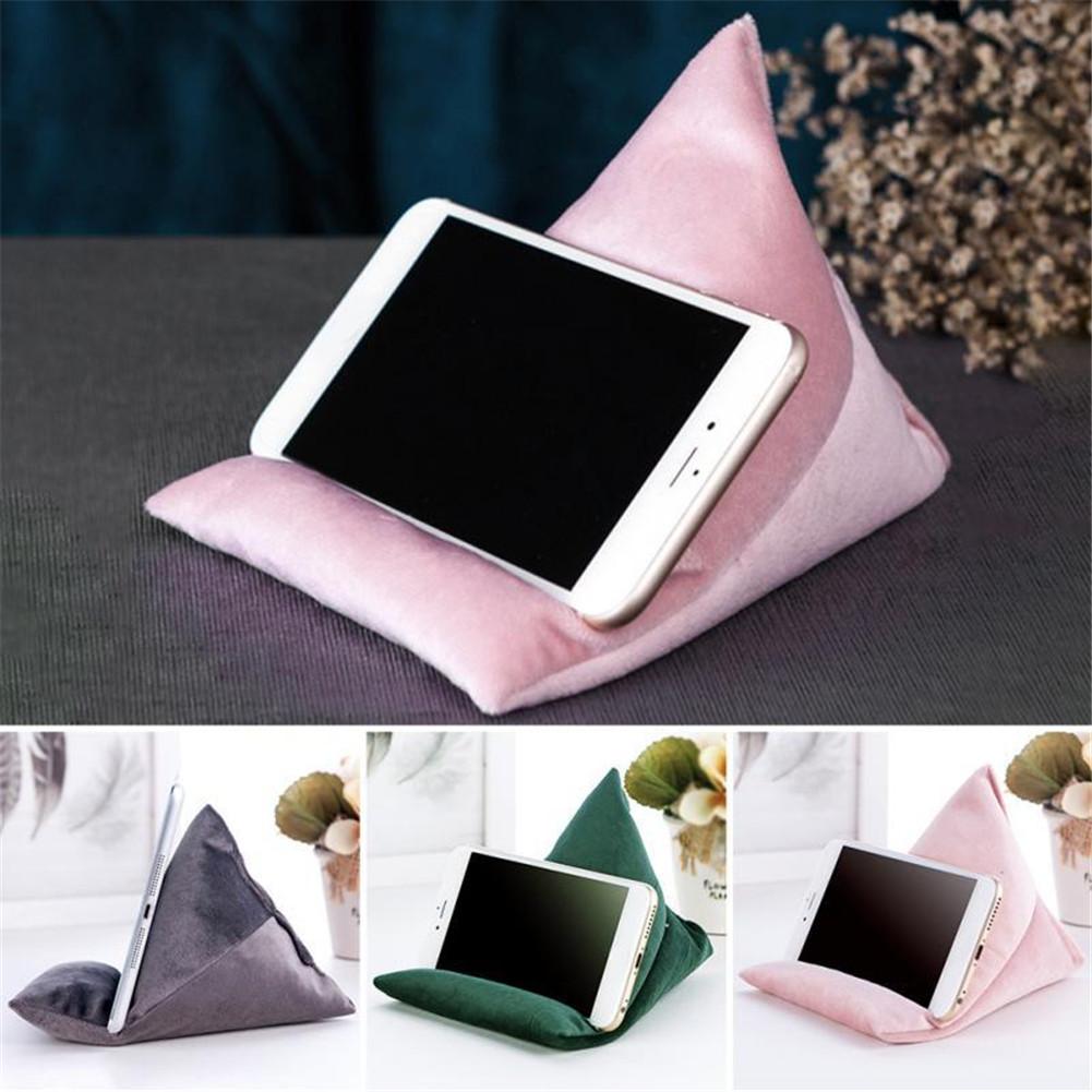 Surfplatta telefon kudde för ipad-ställ kuddhållare telefonställ multi-vinkel mjuk kudde för säng golv skrivbord soffa soffa läsning  #4o