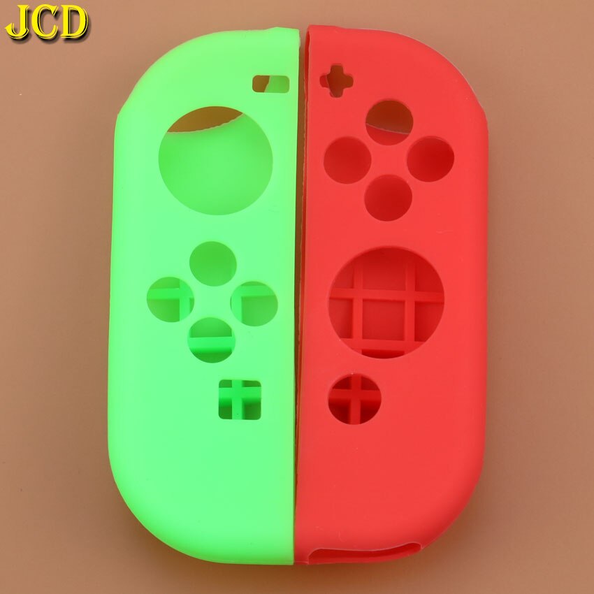 JCD della Gomma di Silicone Copertura Della Cassa Della Pelle Per Nintend Interruttore Gioia Con Controller Per NS Interruttore NX JoyCon Grip