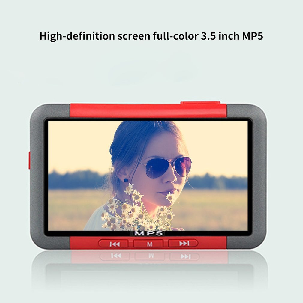 3 Inch Scherm Video Muziek MP5 Speler 8Gb/16Gb Slim Lcd-scherm Media Player Fm Radio Recorder E-Book Reader