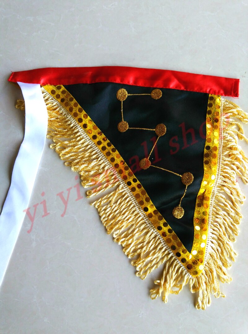 Taoist Dharma altar flag, embroidery flag, Golden Dragon flag, seven star flag, Taoist Dharma tools, Dharma rack flag