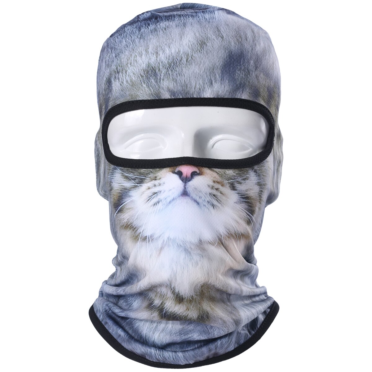 3d djur katt hund cykel hattar balaclava halloween snowboard vintervärmare vindtät hjälm liner helmask för män kvinnor: Bnb 71