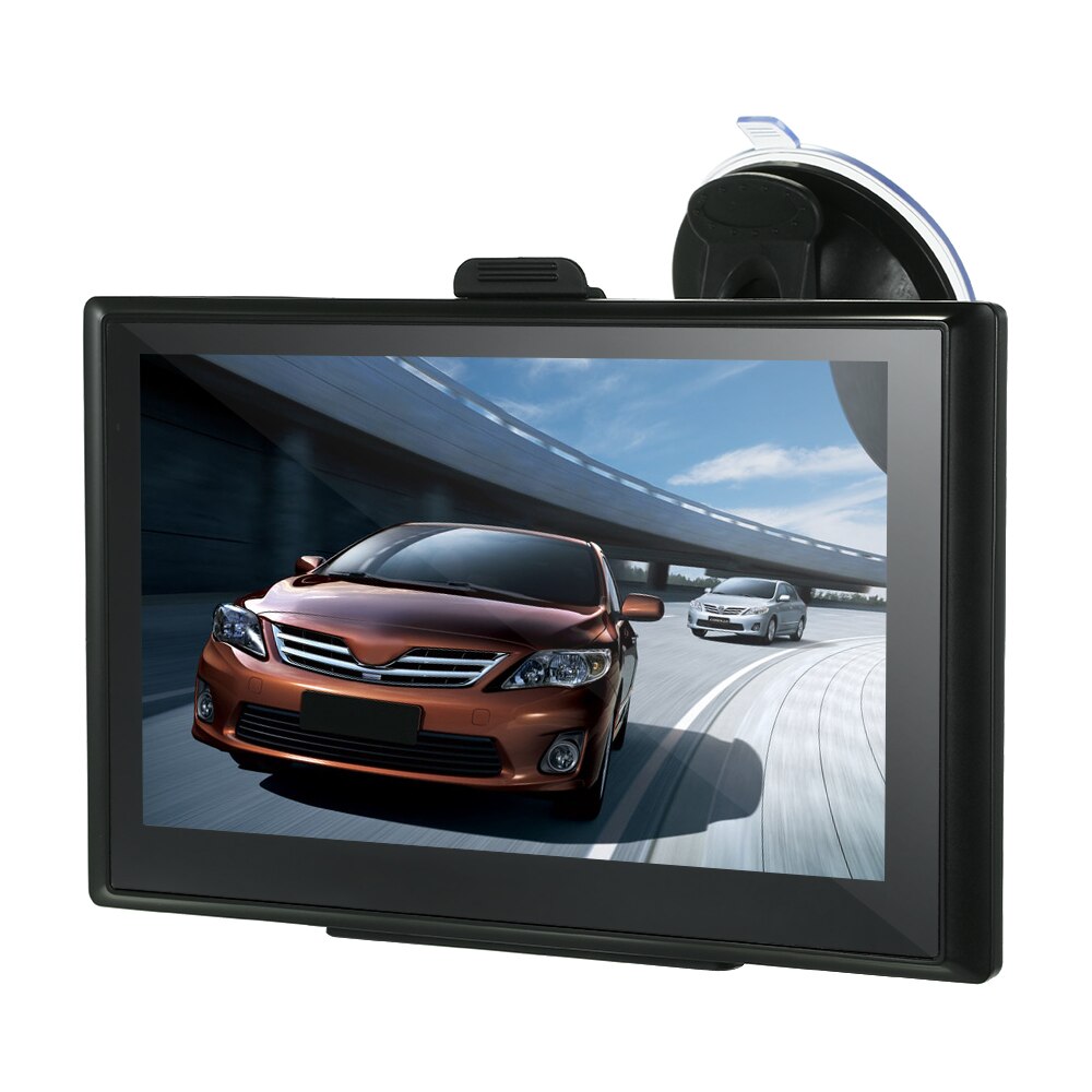 Touchscreen Voice Announcement Car GPS Navigation 7-inch Portable GPS Navigator DDR128M 4GB Built-in Europe Maps