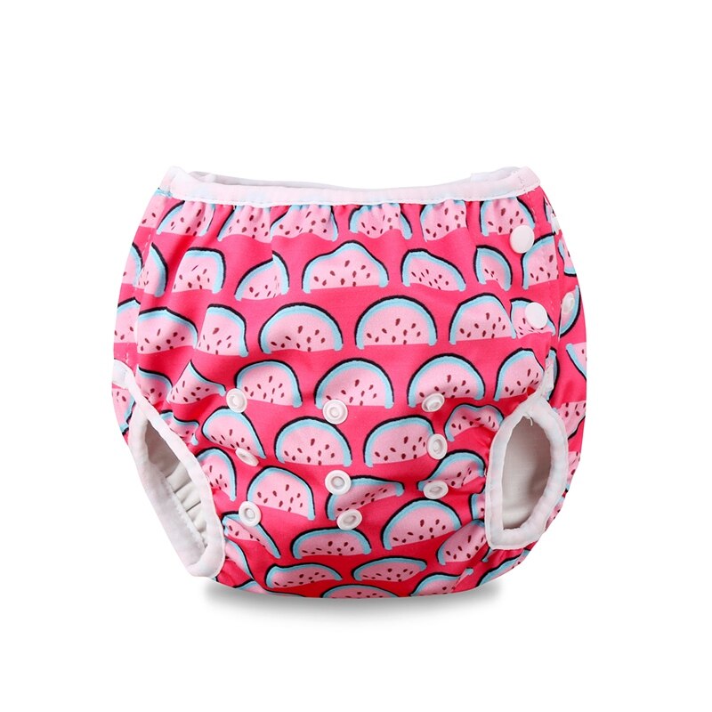 Adjustable Baby Boys Girls Summer Swim Diaper Swim Print Trunks Waterproof diaper baby Swimwear