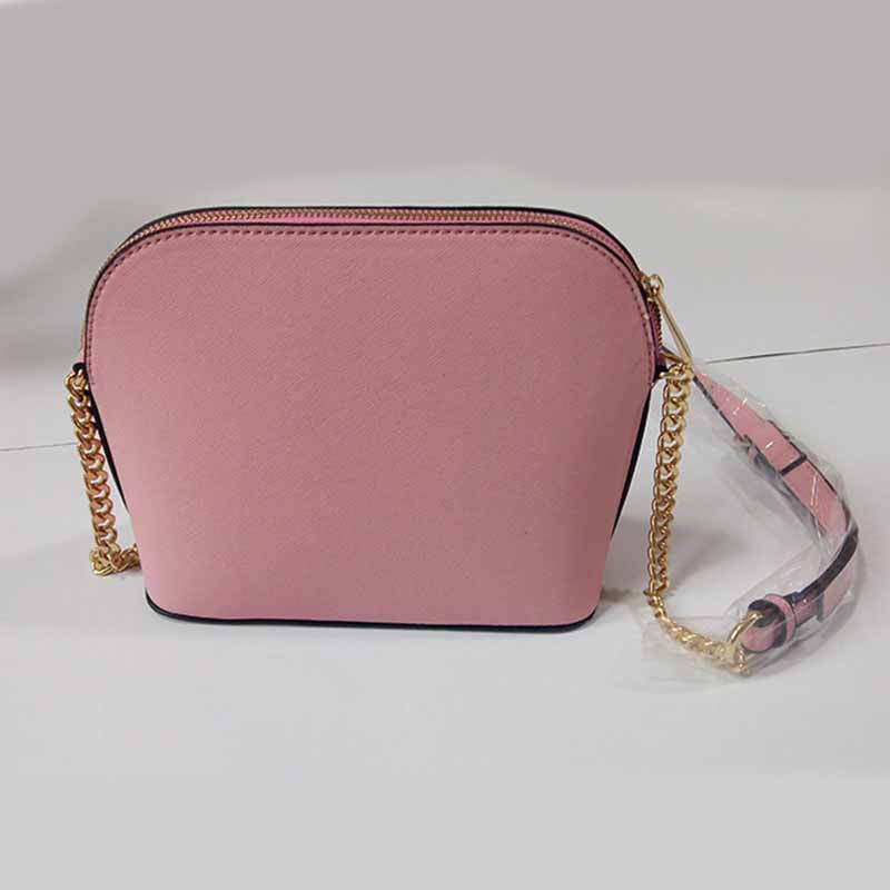 neue Süße Dame Hülse tasche trompete muschel tasche Bote tasche kette frauen schulter tasche: Rosa
