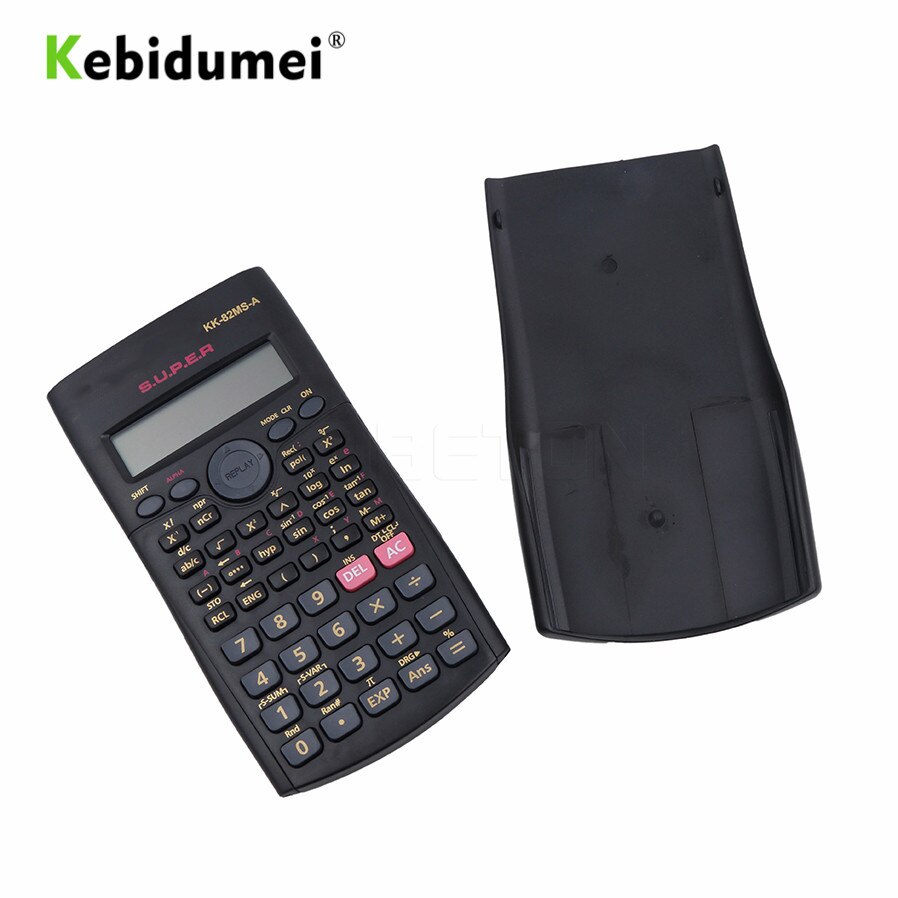 kebidumei Handheld Portable Office Battery Calculator for Students School Plastic Calculator Multifunctional for Mathematics