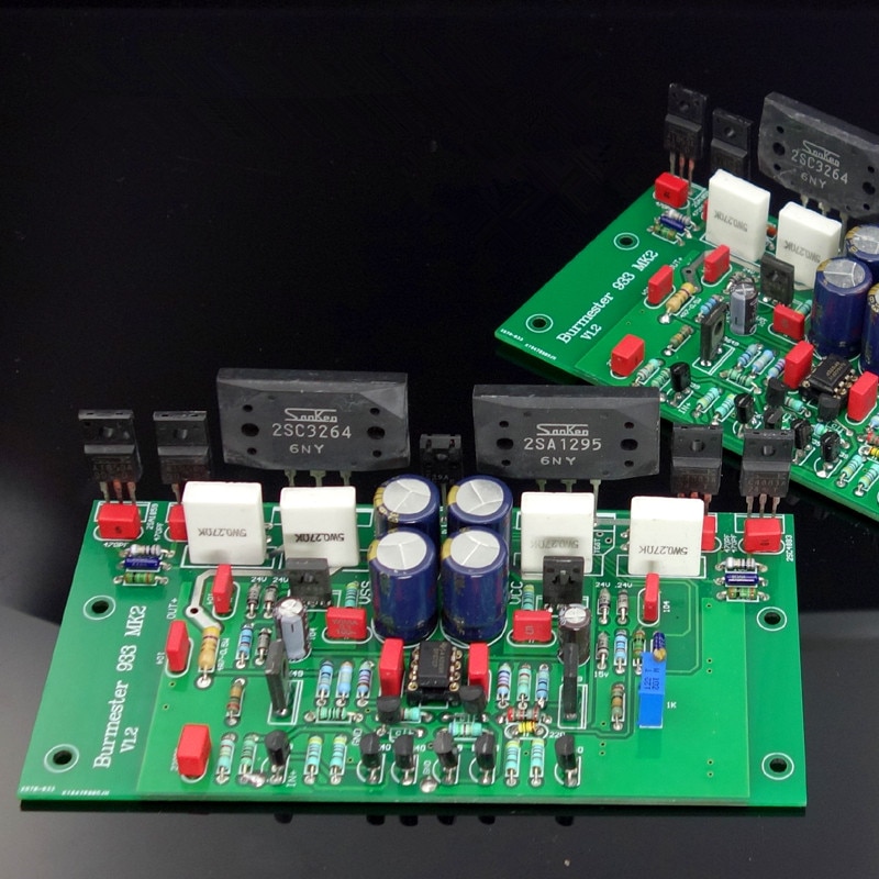 [DIY KIT] Clone Burmester 933 Power Amp Current Feedback Amplifier Kit