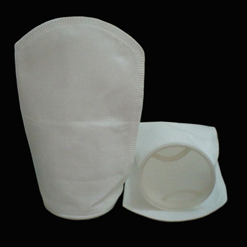 4"x9" 105x230mm PP/Stainless Ring Industrial Filter Sock Pocket Bag 0.1/0.2/1/5/10/25/50/75/100/150/200/250/300 micron