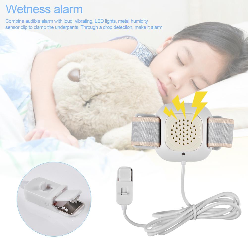 Arm Wear Bedwetting Sensor Alarm For Baby Toddler Adults Potty Training Wet Reminder Sleeping Enuresis Plaswekker