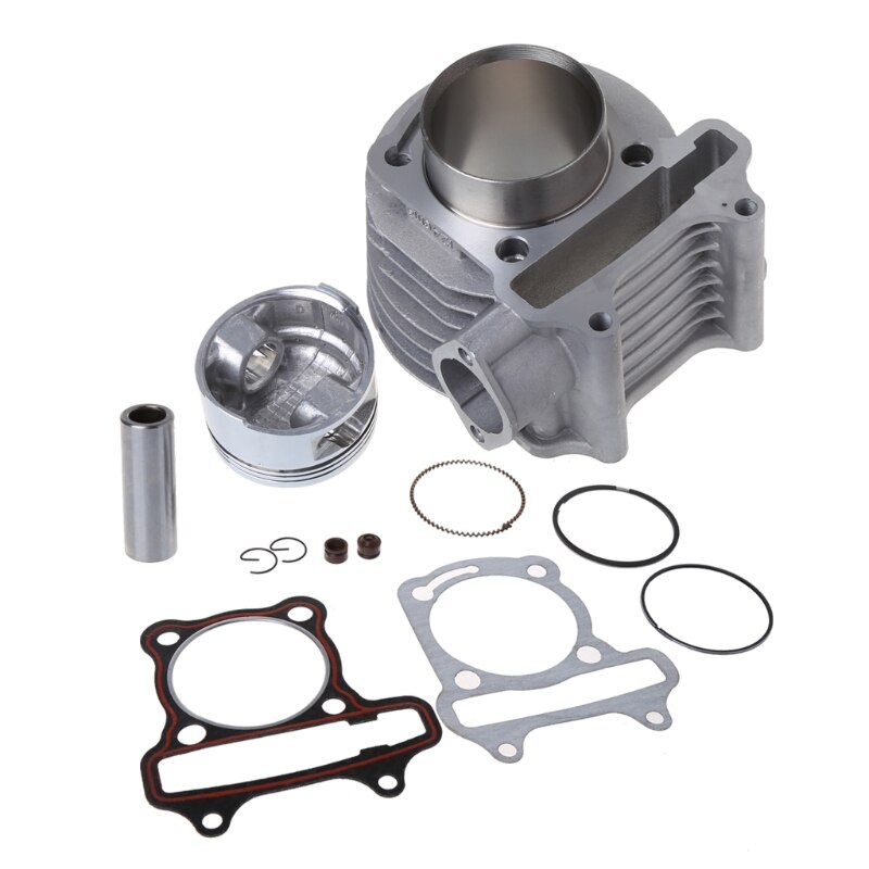 Big Bore 52.4mm Motorcycle Engine Sleeve Cylinder Kit For GY6-125