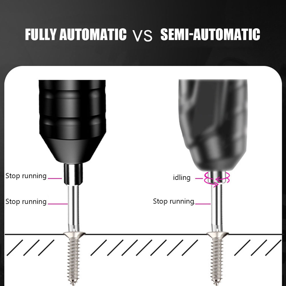 Mini Electric Screwdriver Smart Cordless Automatic Screwdriver Multifunction USB Rechargeable Portable Power Tools Set with Bits