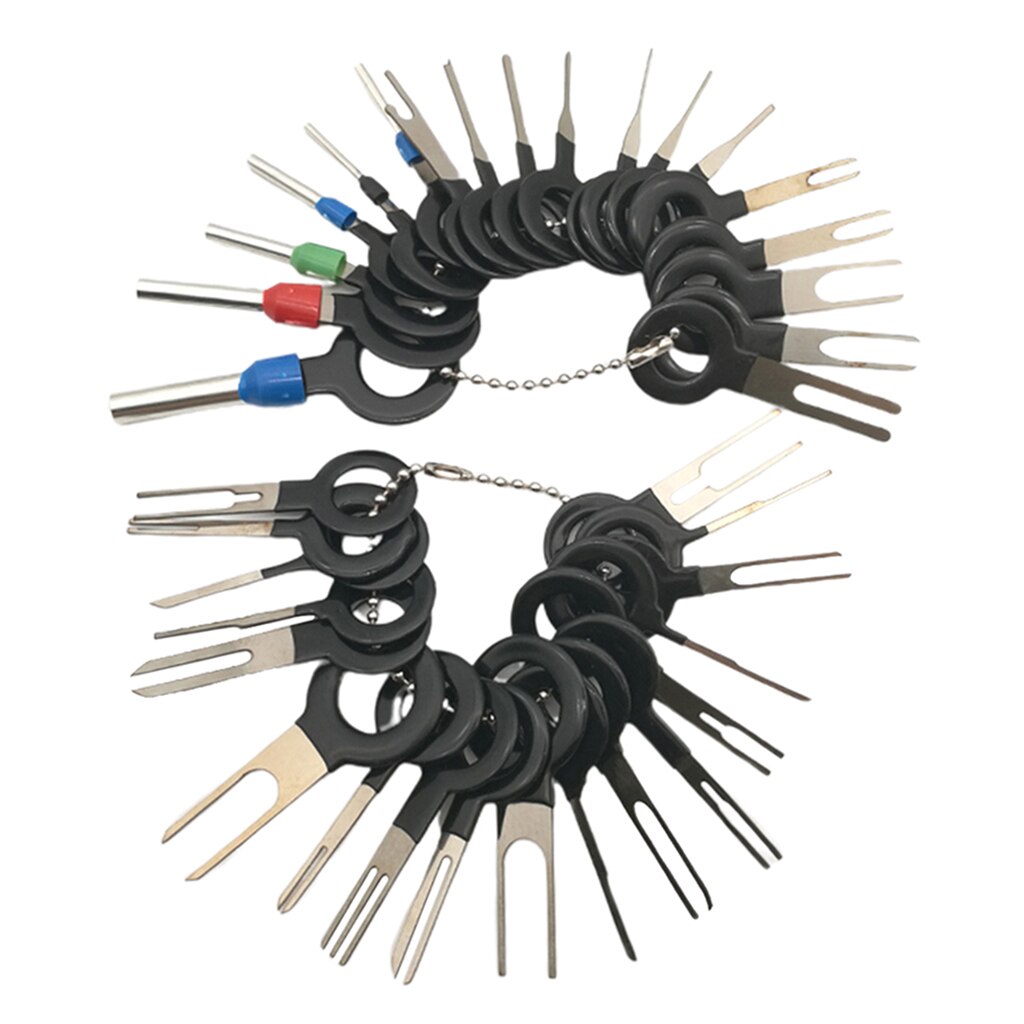 36 stücke Auto Terminal Entfernung Bausatz Verdrahtung crimpen Stecker Stift Auszieher Abzieher Terminal Reparatur Werkzeug
