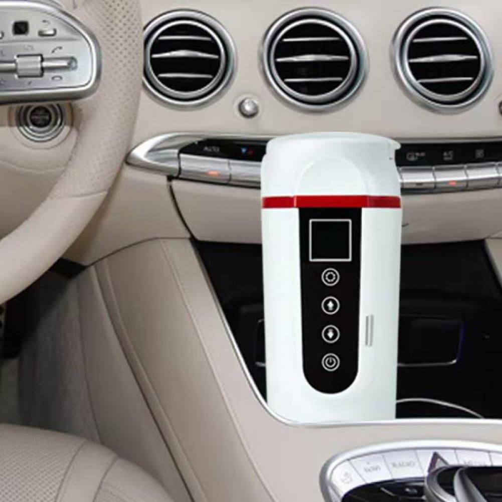 Taza aislante práctica, hervidor de agua para camión de 12V y 24V, doble potencia, taza de calefacción para coche