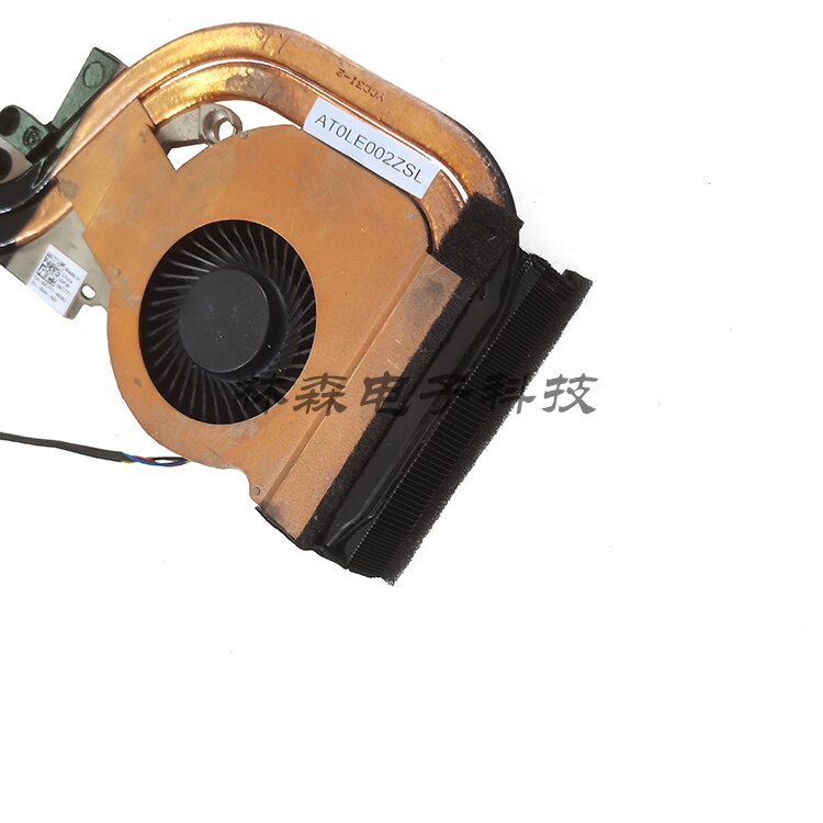 Ventilador/disipador de calor utilizado para Dell Latitude E6430, Enfriador de CPU para portátil, MF60120V1-C370-G9A 09C7T7 9C7T7 AT0LE002ZSL, radiador