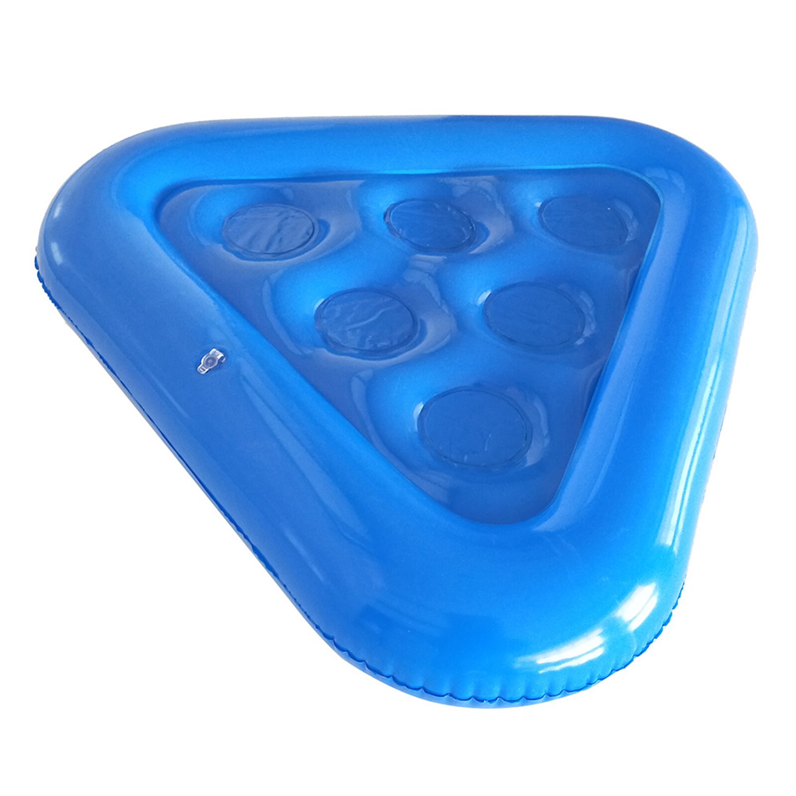 Inflatable Cup HolderFloating Inflatable Triangle Drinks Cup Holder Swimming Pool Float Bathing Pool Toy Party DecorationCoaster