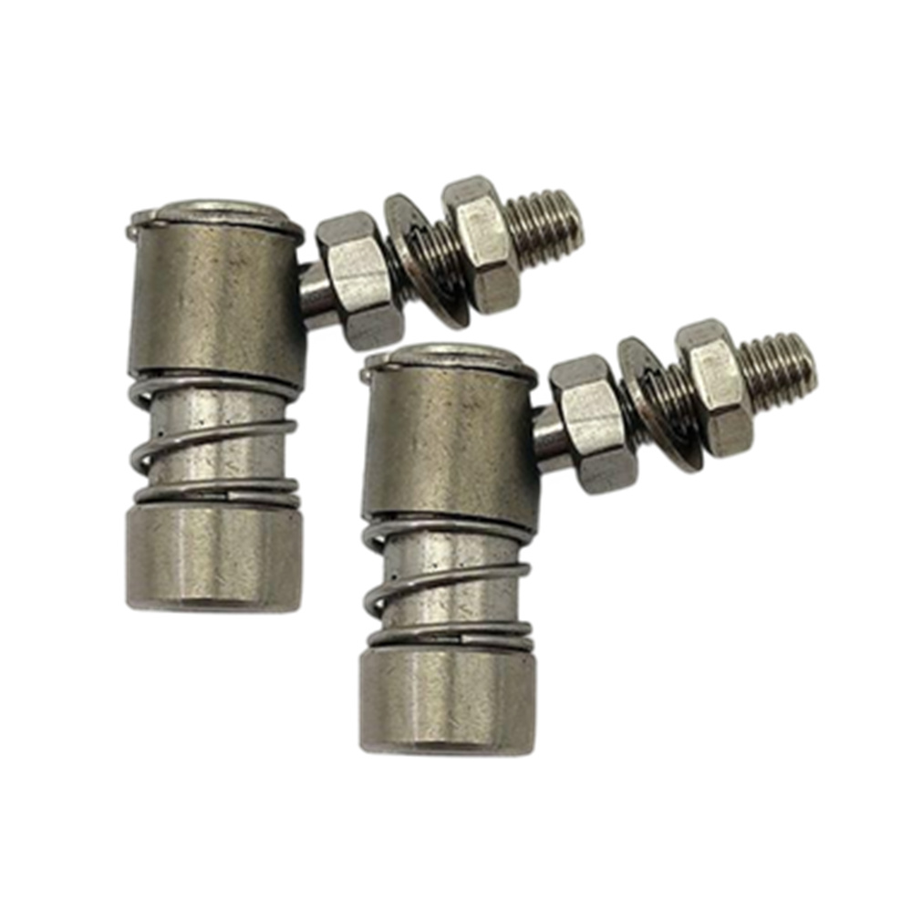 JayCreer Boat Marine Outboard Motor Remote Cable Fitting Clamp Eyebolt: Gold