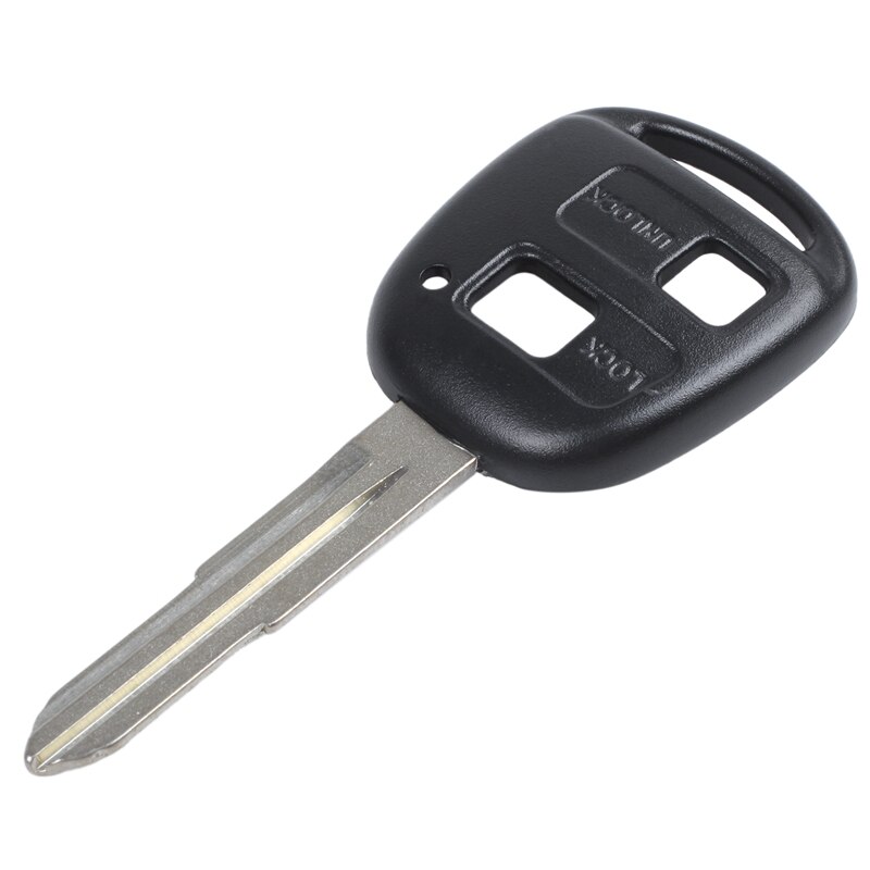 Carcasa de llave remota de 2 botones para Toyota Yaris