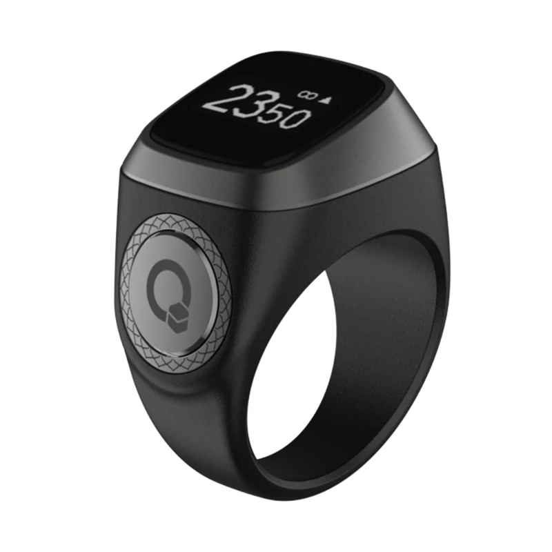 Elektroninen digitaalinen sormenjälkilaskuri oled-näyttö tasbih-laskin ja rukousaikamuistutus rukouslaskin