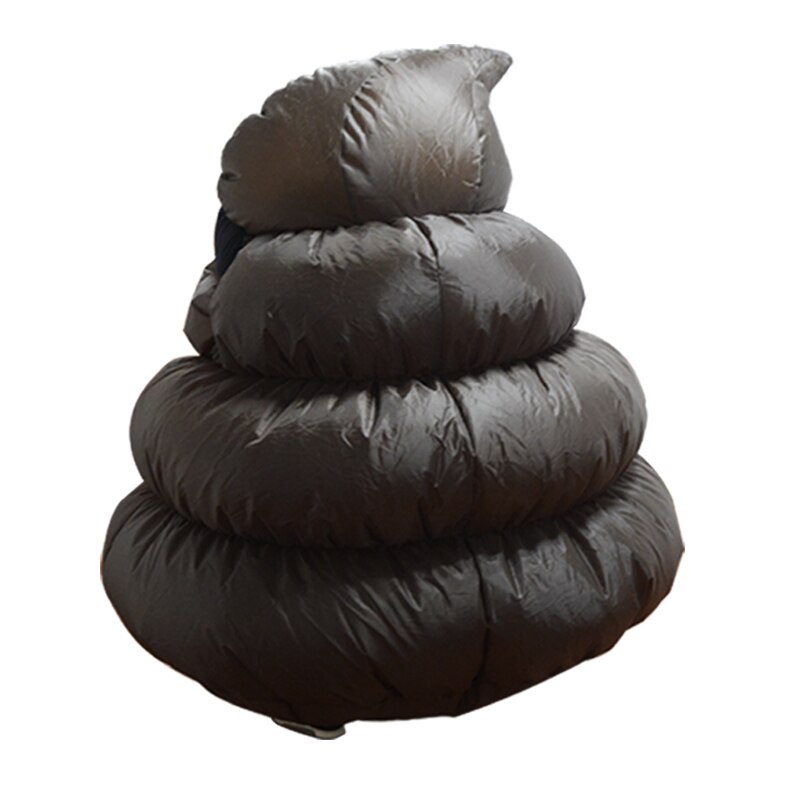 outdoor fun fan operated adult size inflatable poop costume