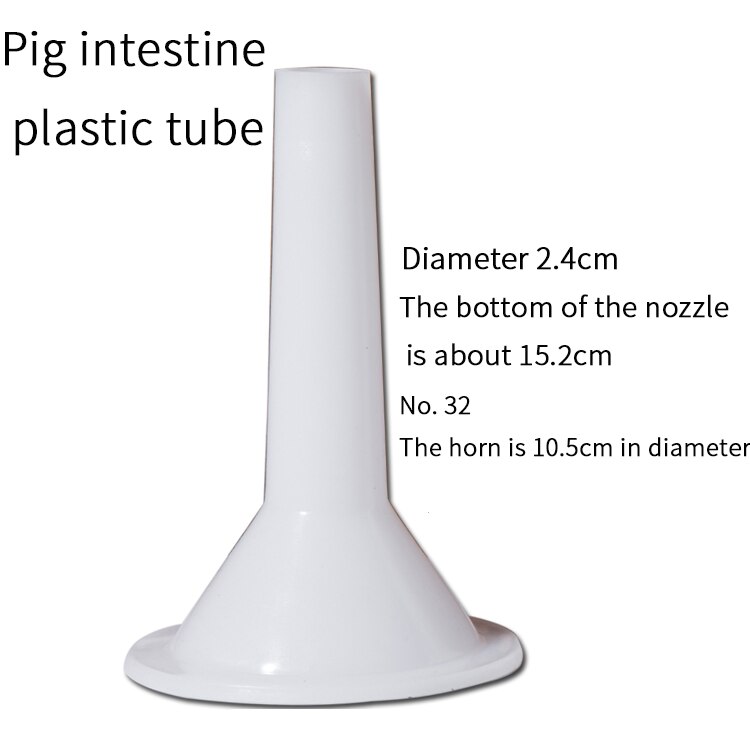 Trechter, worstmond, worstbuis, handmatige klysma, klysma-instrument, darmbuis, multifunctionele klysma
