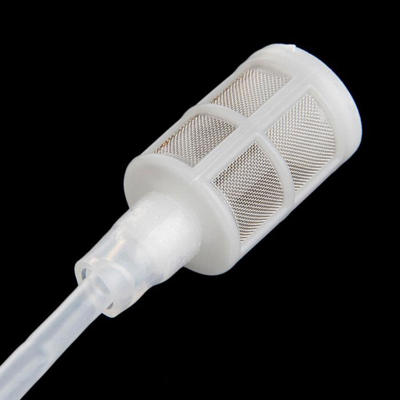 Sifón de plástico de 2m para elaboración de cerveza y vino, herramienta de filtro, manguera
