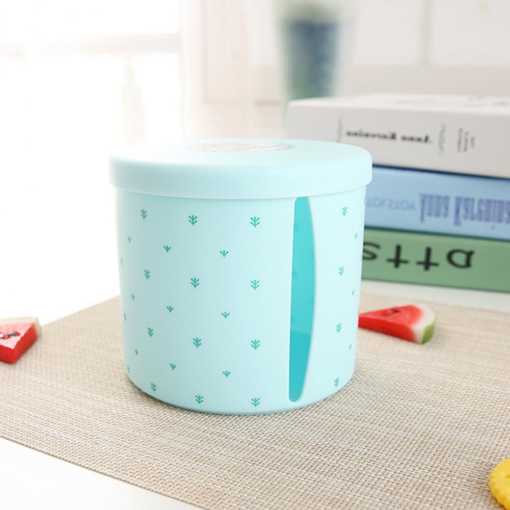 Facial Tissue Dispenser Anti-slip Bottom PP Facial Tissue Case for Bathroom Tissue Storage Box