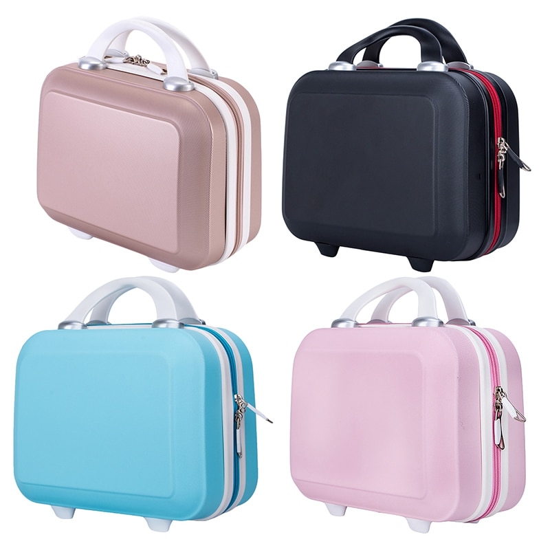 Ladies Cosmetic Case Brand Makeup Artist Beauty Cosmetic Cases Cosmetic Bag Portable Pretty Suitcase