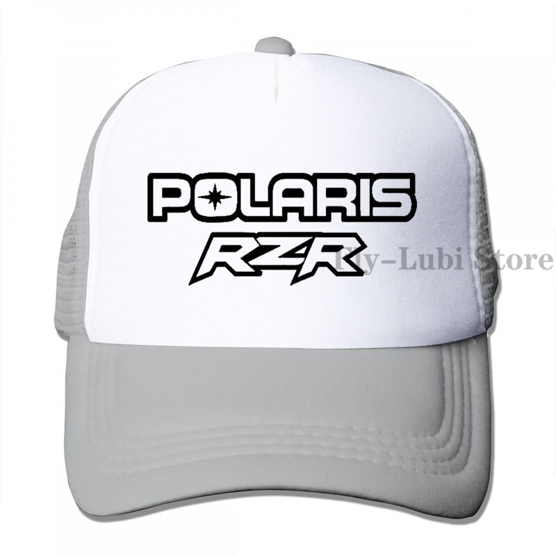 Polaris Rzr Utv 1 Baseball cap men women Trucker Hats adjustable cap: 3-Gray