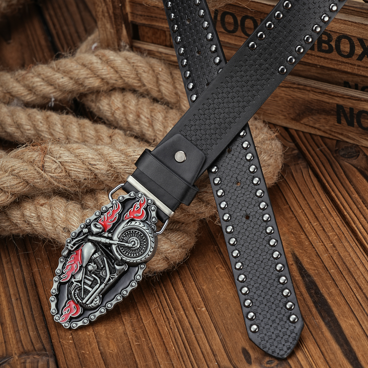 Masculino e feminino-Western-Cowboy-PU Couro-Cintos - Cinto de cavalo vintage com fivela gravada floral para jeans: Branco