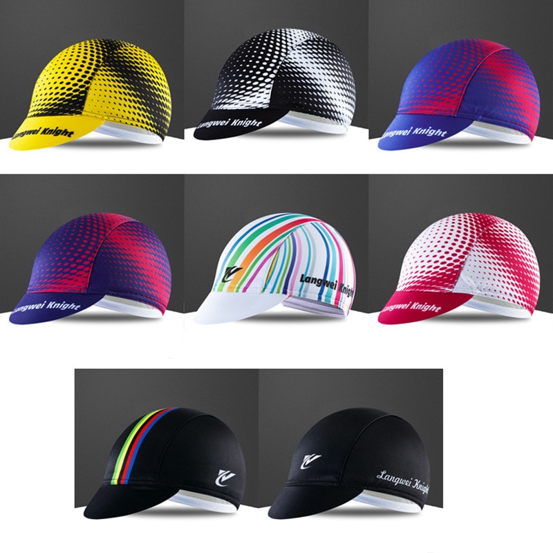 Radfahren Kappe Sonnencreme Feuchtigkeit Absorption schnell trocken Atmungsaktive Helm Bandana Sommer Ich bin Freien Männer Frauen Fahrrad Hütte RR7150