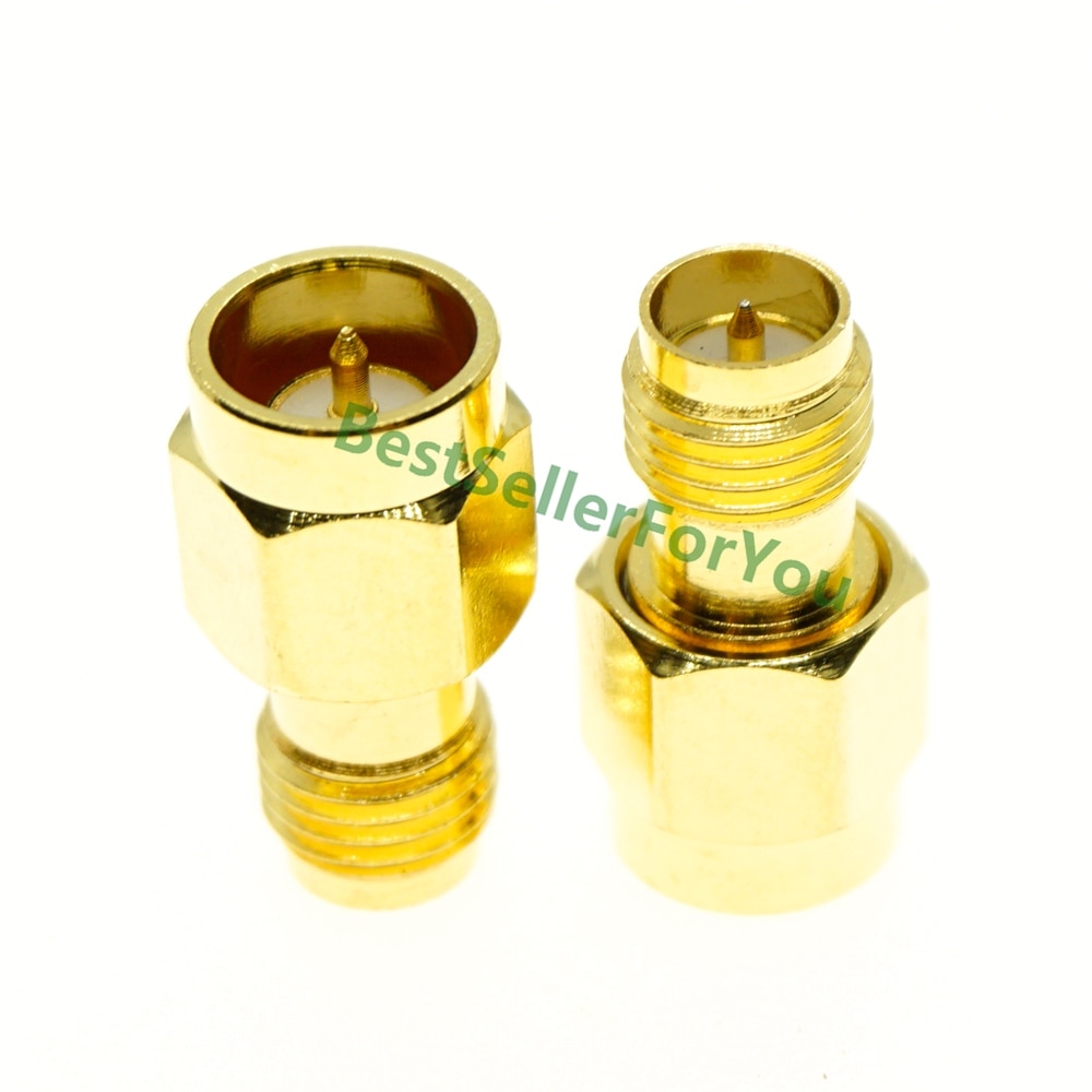 RP-SMA female plug to Quick SMA male no screw Test RF adapter connector