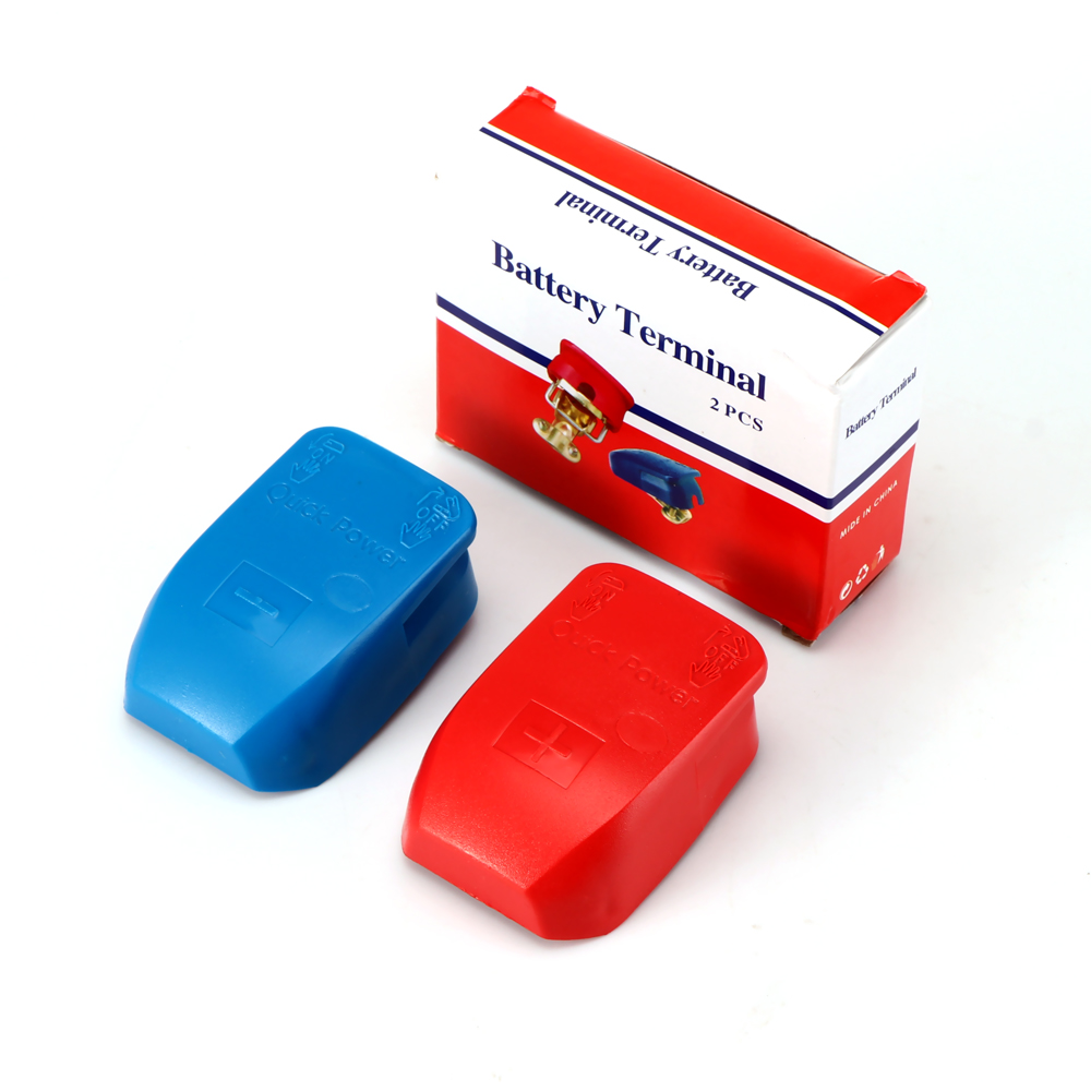 Universal 1 Pair 12V Quick Release Battery Terminals Clamps Car-Styling Battery Terminal For Car Caravan Boat Motorcycle