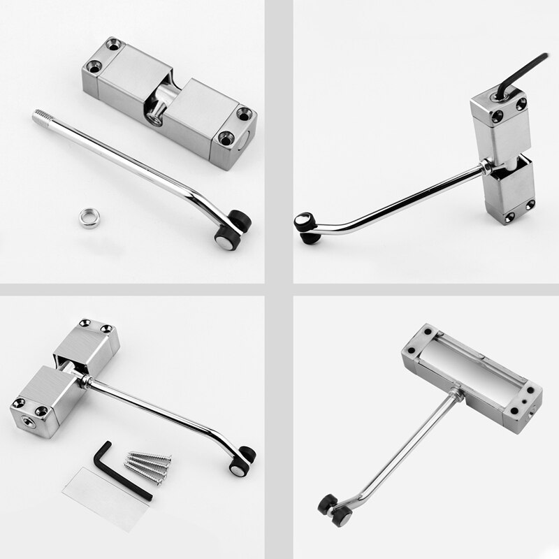 Stainless Steel Automatic Spring Door Closing Device Can Adjust the Door Closing Device160X96X20mm Furniture Hardware