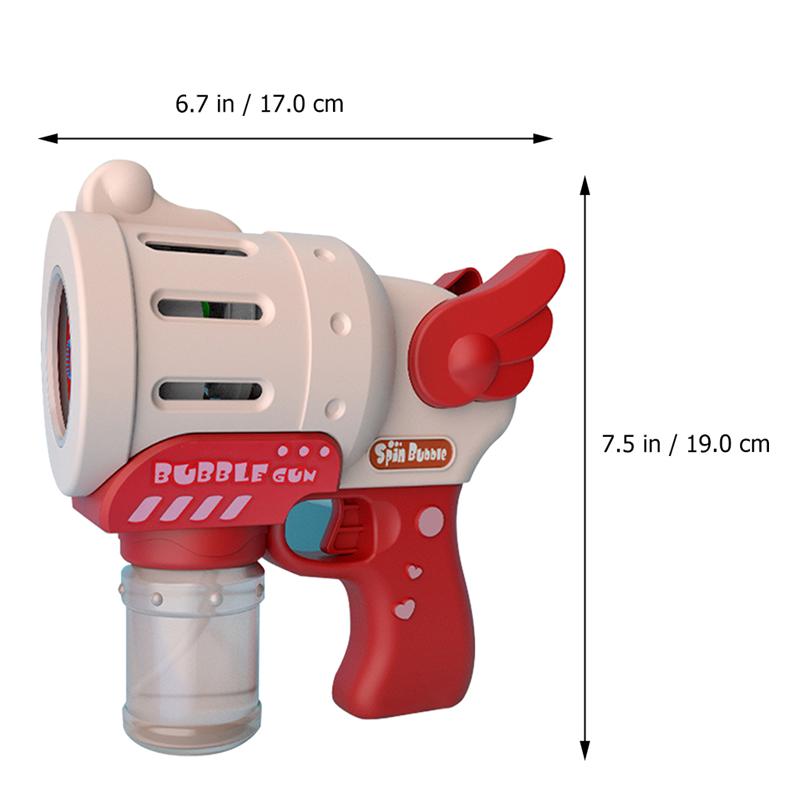 1Pc Schattige Grappige Licht Speelgoed Bubble Maker Bubble Blower Voor Kids Jongens Meisjes