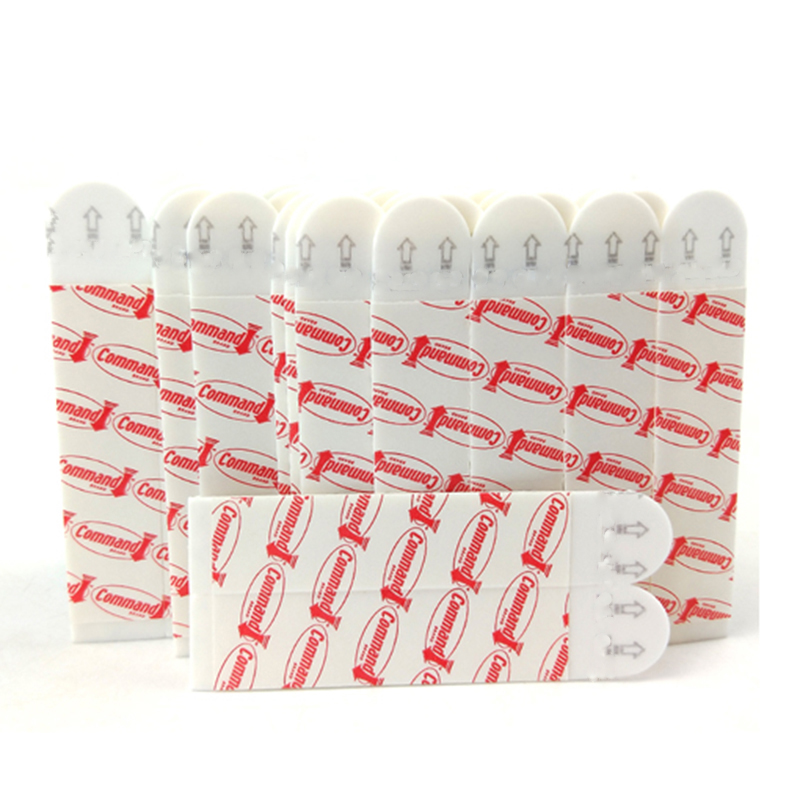 S/M/L Command Strips Refill Strips Non-trace Picture Hanging Hook Removable Double Sided Tape for Photo Frame Poster