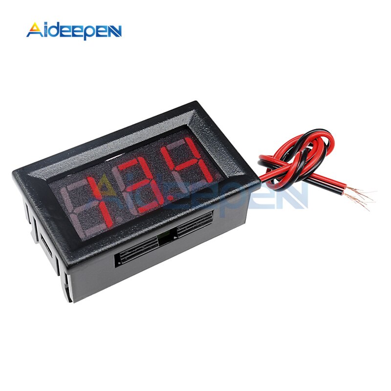 0.56 Inch 2 Draad Mini Digitale Voltmeter Ac 70-500V Led Digitale Voltage Meter Dc 4.5 V- 30V Dc 5 V-120 V Volt Instrument Tool Voor Auto