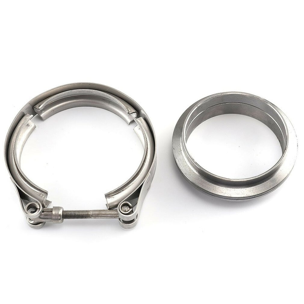 V-shaped Stainless Steel Hose Clamp Pipe Clamp Flange Clamp Flange Turbo Exhaust Automobile Modified Accessory