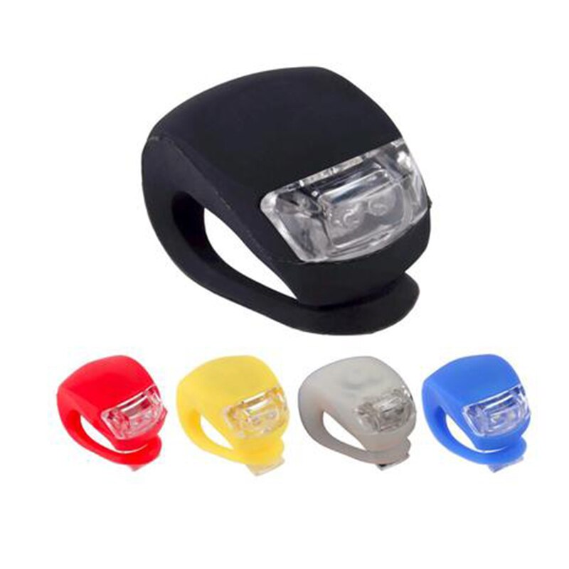 Fiets Light Fiets Achterlicht Waterdichte Siliconen Led Head Voor Achter Wiel Verlichting Fiets Koplamp Fietsen Fietsaccessoires