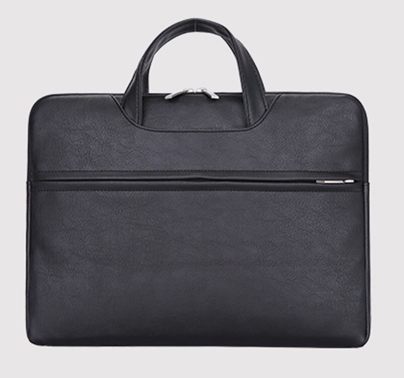 Business Wasserdicht Stoßfest Notebook Tragen-wider Pakete Porte Dokument Handtaschen für Frauen Laptop Tasche Frauen Aktentasche: 2 14inch