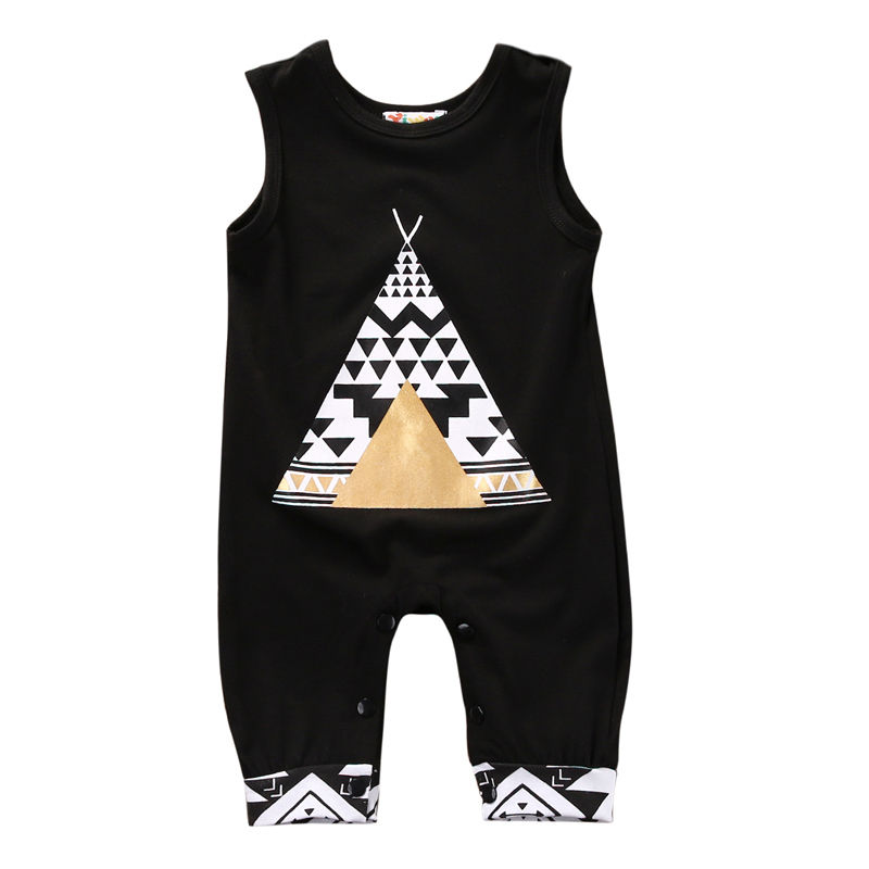 Summer cute kid rompers Cotton Toddler Kids Baby Boy Girl sleeveless Romper Jumper Jumpsuit casual kid Outfit Clothes