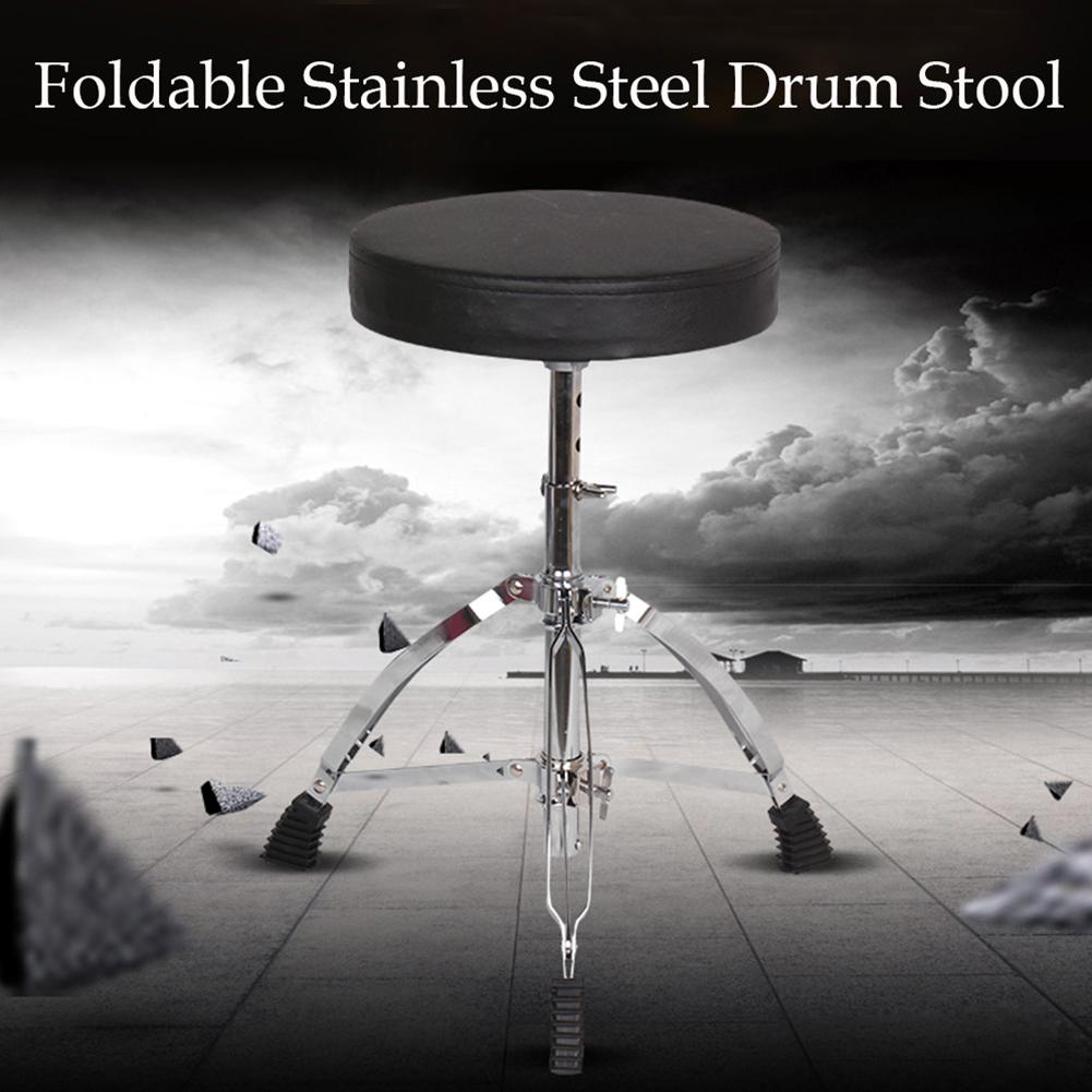 Siège de tambour universel rembourré siège de tambour tabourets de tambour réglables en hauteur portables pour enfants et adultes