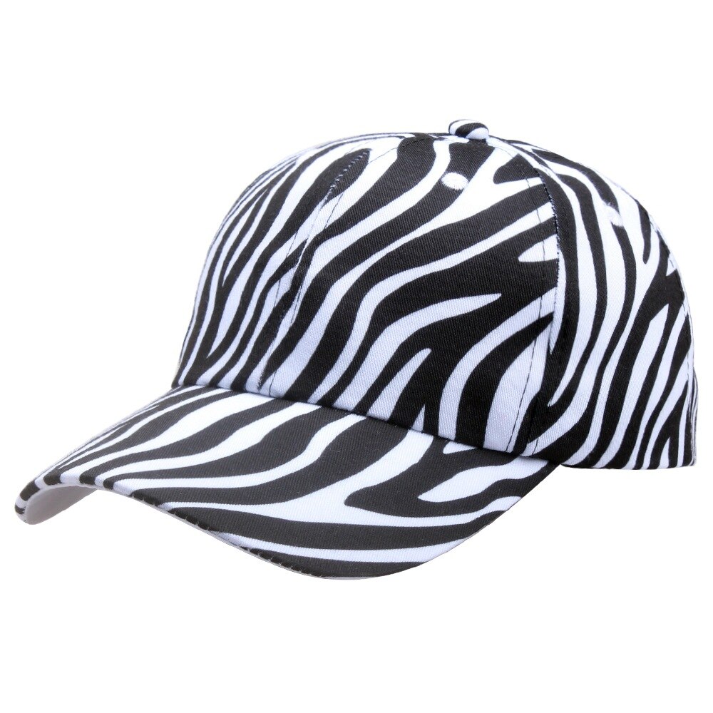 Baseballkappen mit zebramuster für damen und herren, stylische koreanische snapback-Kappen, verstellbare, lässige draussen-Kappen, Vati-Kappen, Tennis- und Sport-sonnenhüte: Ursprünglich Titel