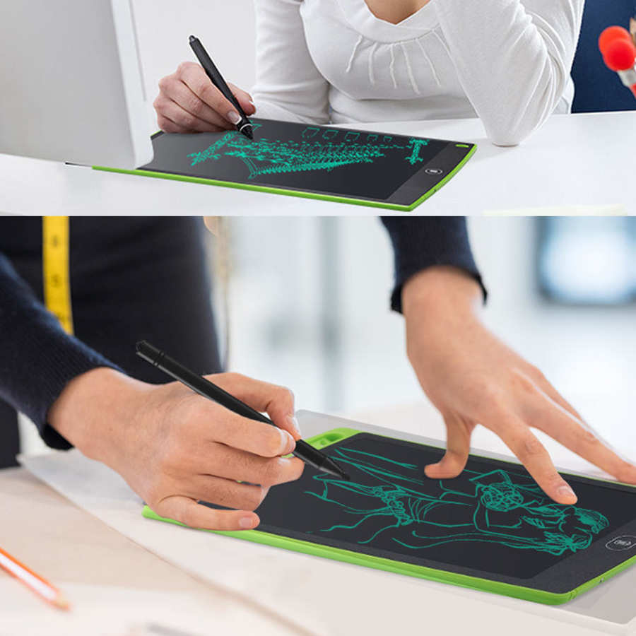 12 Inch LCD Writing Pad Light Energy Electronic Blackboard Handwriting Drawing Board digital tablets for family/children