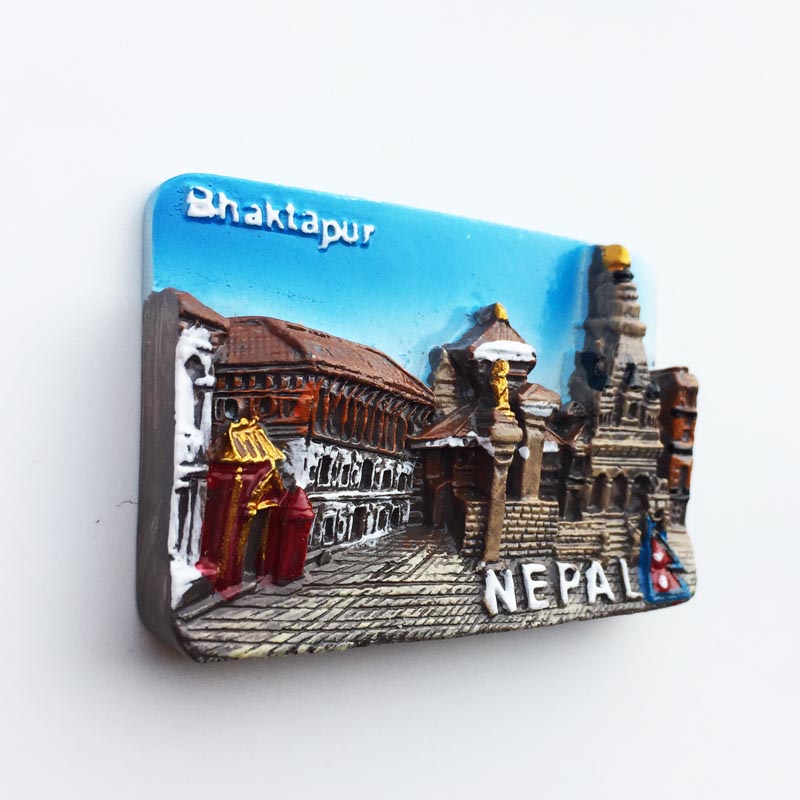 Nepal Koelkast Magents Toeristische Souvenir Lumbini Durbar Everest Koelkast Magnetische Stickers Herdenkingsmunt Magneet Woondecoratie