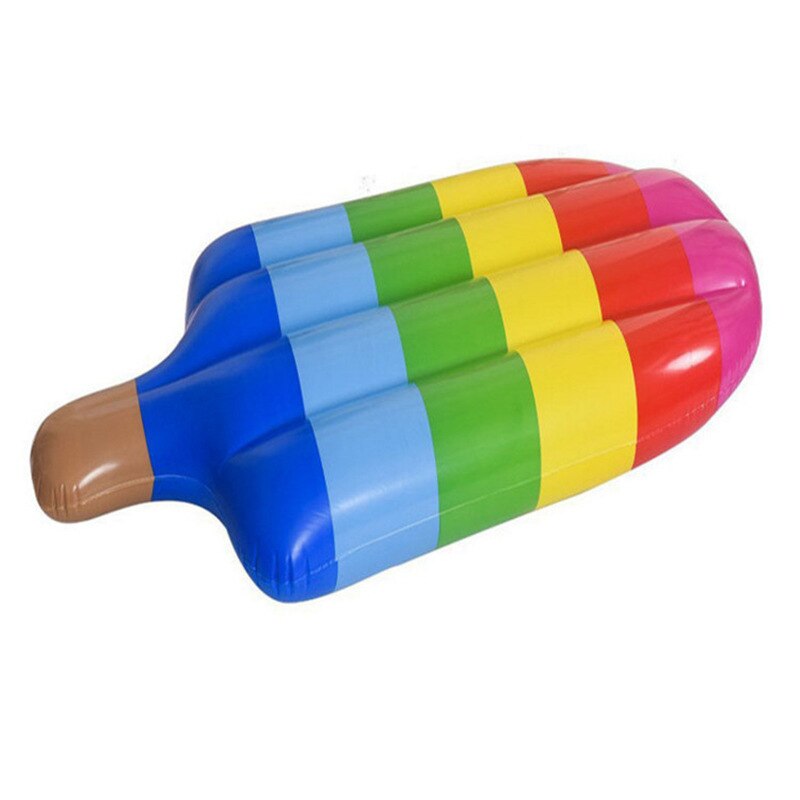 Zomer Zwemmen Opblaasbare Buis Zwembad Vlotten Float Speelgoed Grappig Ice Lolly Opblaasbare Rit-Ons Water Zwemmen Speelgoed 140x65cm