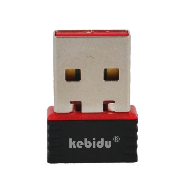 Kebidu Mini WiFi Draadloze Adapter High speed USB 2.0 Network Card 150Mbps 802.11 ngb Voor macbook XP PC Laptop USB WIFI antenne
