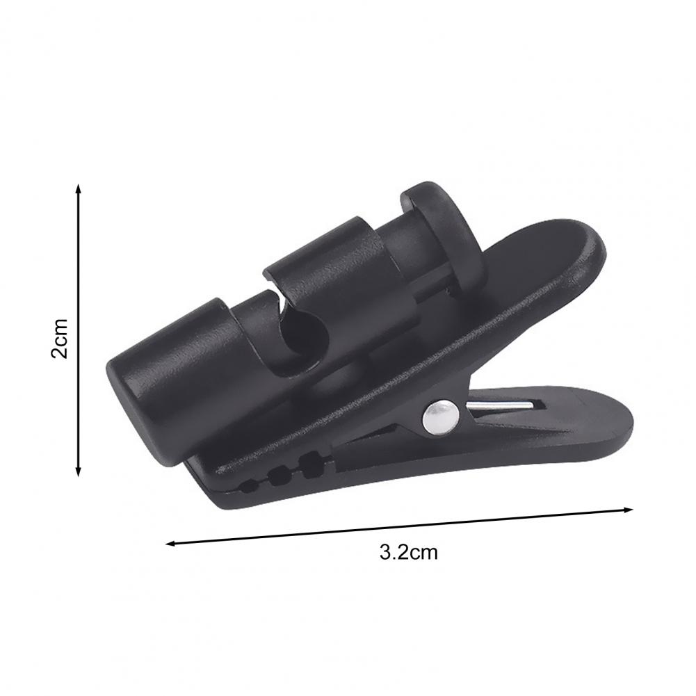 Kabel Kabel klemme Kragen Headset Klemme Kragen Clip 360 Grad Dreh klemmen Kopfhörer Kabel klemmen Kopfhörer Wickler Zubehör
