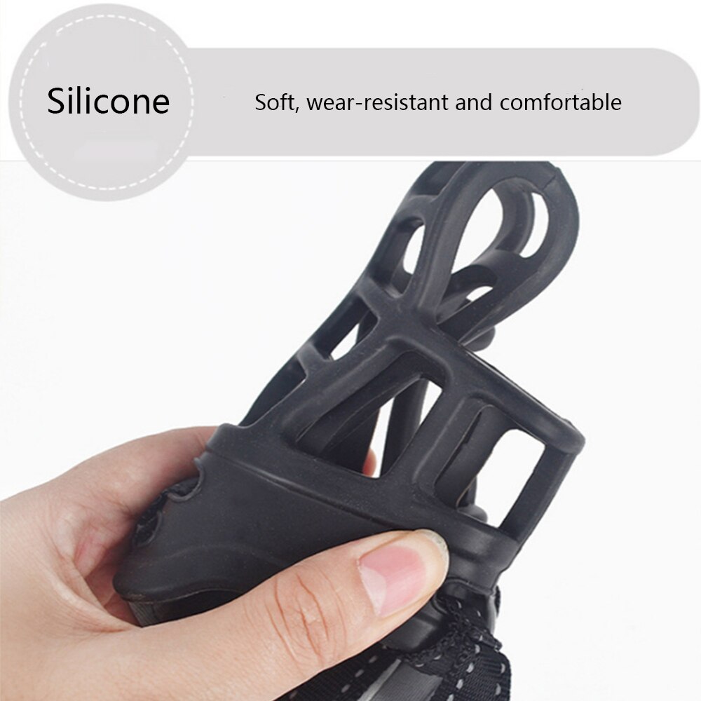 Oddychający kosz Muzzles maska psa kaganiec z siatką uniemożliwiający gryzienie i szczekanie szkolenie dla zwierząt akcesoria wygodny miękki silikonowy pies kaganiec