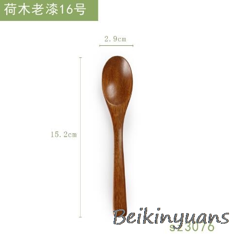 Bébé fait main cuillère en bois naturel en bois aromatisé lait enfant alimentation bébé produits: SZ3076