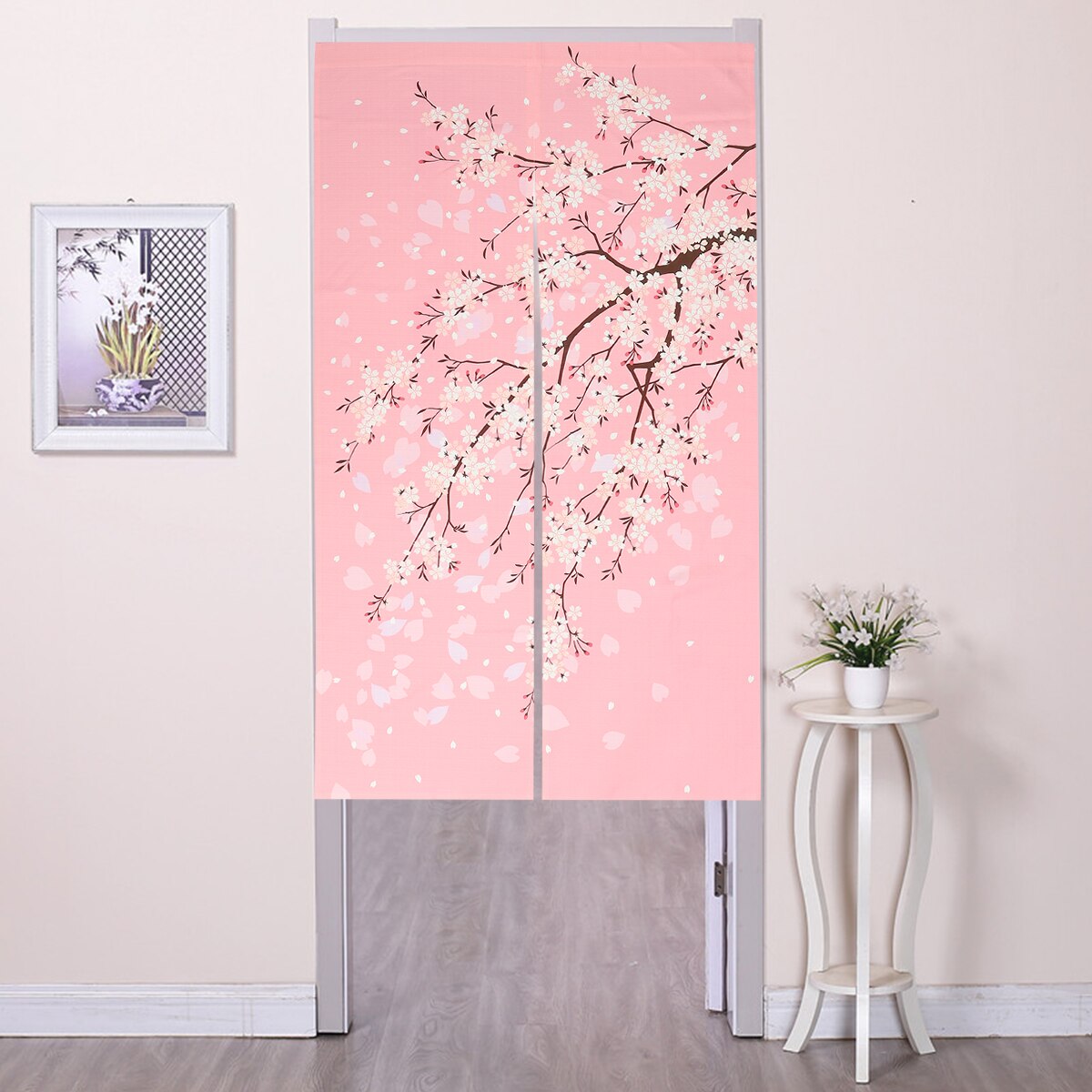 1 pc japansk stil polyester dörr gardin dörr gardin hem för dörr gardin